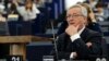 Designated president of the European Commission Jean-Claude Juncker attends a debate on his election at the European Parliament in Strasbourg, July 15, 2014. 