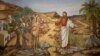 Mosaïque de Marie-Madeleine et Jésus à Migdal en Galilée. En 2016, le Pape François a déclaré le 22 juin comme journée à l'honneur de Marie-Madeleine à l'instar des célébrations liturgiques des apôtres masculins. (AP/Ariel Schalit)