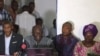 Conférence de presse de la coalition de l’opposition à Lomé, Togo, 8 décembre 2017. (VOA/Kayi Lawson)
