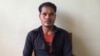 Thin Seangly, 29 years old, from Prey Veng province was sold by a broker for 25,000 baht. He was on fishing boats which landed only on isolated island Benjina. He was rescued and landed in Phnom Penh last month after leaving Cambodia since 2009. 
