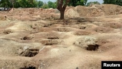 Eneo la mgodi wa dhahabu karibu na Dano Burkinafaso.