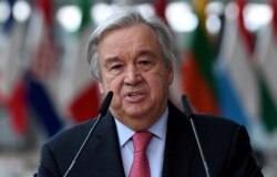 Katibu Mkuu wa UN Antonio Guterres