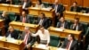 La Première ministre néo-zélandaise Jacinda Ardern au parlement le 2 décembre 2020 à Wellington.