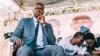 Ousmane Sonko lors d'un débat présidentiel, le 21 février 2019.