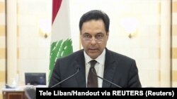 Aliyekuwa waziri mkuu wa Lebanon Haasan Diab.