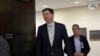 Aliyekuwa mkurugenzi wa FBI James Comey. Aliachishwa kazi na rais Donald Trump siku ya Jumanne.