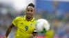 Pierre Emerick Aubameyang lors du match de la CAN entre le Gabon et le Burkina Faso au Stade de l'Amitie, à Libreville, Gabon, mercredi 18 janvier 2017.