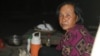 Khorn Khorn, 64, a villager in Sre Chrab village, Kampong Speu province, talked to VOA Khmer on March 4, 2020. (Sun Narin/VOA Khmer)