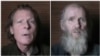 Timothy Weeks of Australia, left and American Kevin King (photo taken from video sent to VOA from Taliban) 