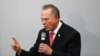 Former Alabama Chief Justice and U.S. Senate candidate Roy Moore speaks at a revival, Nov. 14, 2017, in Jackson, Alabama.