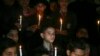 Students take part in a candlelight vigil for the Indian soldiers who died in an avalanche at the Siachen Glacier, in Jammu February 9, 2016.