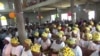 Christians are seen at a Presbyterian church Buea in Buea, southwestern Cameroon, Dec. 25, 2019. (Moki Edwin Kindzeka/VOA)