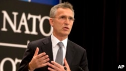 Le secrétaire général de l'Otan, Jens Stoltenberg, à Bruxelles le 13 juin 2016.