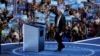 Former Democratic Presidential candidate, Sen. Bernie Sanders, I-Vt., takes the stage during the first day of the Democratic National Convention in Philadelphia, July 25, 2016. 