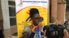 Cyrille Rolande Bechon dirige l’ONG "Nouveaux droits de l’homme", initiatrice du plaidoyer sur les peines alternatives à l’emprisonnement à Yaoundé, le 9 décembre 2020. (VOA/Emmanuel Jules Ntap) 