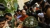 FILE - Jailed Opposition Party Lawmaker Um Sam An, who was charged with incitement in April over comments he made about the border with Vietnam, at Appeal Court on Tuesday 17th , May 2016. (Leng Len/VOA Khmer)
