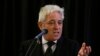 FILE - In this file photo dated Thursday, March 22, 2018, John Bercow, Speaker of the House of Commons speaks at Westminster Hall inside the Palace of Westminster in London. 