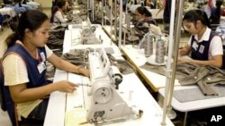 An estimated 500,000 Cambodians are employed in the garment and textiles industry, throughout some 600 factories, up from 300,000 in 2009.