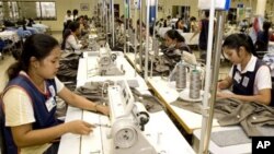 The garment sector employs more than 350,000 workers.