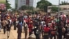 Manifestation à Lomé, Togo, le 7 novembre 2017. (VOA/Kayi Lawson)