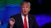 FILE - Then-presidential candidate Donald Trump speaks during the Republican presidential debate in Coral Gables, Florida, March 10, 2016.