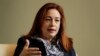 លោកស្រី Maria Fernanda Espinosa រដ្ឋមន្ត្រី​ការបរទេស​អេក្វាទ័រ​ផ្តល់​បទ​សម្ភាសន៍​មួយ​នៅ​ទីស្នាក់ងារ​អង្គការ​ប្រជាជាតិ កាលពី​ថ្ងៃទី៤ ខែមិថុនា ឆ្នាំ២០១៨។