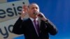 Turkey's President Tayyip Erdogan gives a speech in Ankara, Nov. 18, 2014.