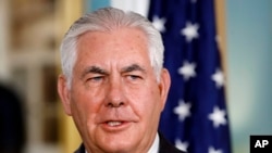 Waziri wa mambo ya nje wa Marekani, Rex Tillerson.