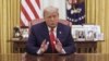 Trump amewaaga wananchi kwa njia ya video na kumtakia mema mrithi wake