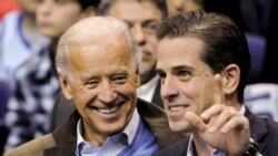 Makamu wa Rais wa zamani Joe Biden na mwanawe Hunter Biden