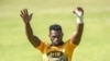 Siya Kolisi lors d'un match contre l'Angleterre, Afrique du Sud, le 28 mai 2018.