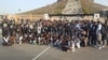 Les jeunes du NBA Academy Africa et du Seed Project à Dakar, Sénégal, 7 mai 2017. (VOA/ Seydina Aba Gueye)