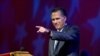 Republican presidential candidate Mitt Romney speaks at the American Legion National Convention, Aug. 29, 2012, in Indianapolis. 
