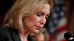 Senator Kirsten Gillibrand, following a Senate vote on military sexual assaults, March 6, 2014.