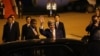 US Secretary of State John Kerry waves to reporters as he arrives at Phnom Penh International Airport, Cambodia, on Monday, January 25, 2016 for a two-day visit. (Nov Povleakhena/VOA Khmer)