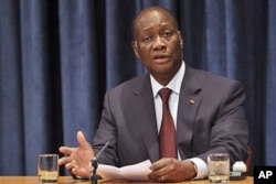 Le président Alassane Ouattara à l'ONU (archives 2011)