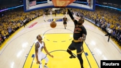 LeBron James, à Oakland, le 4 juin 2017.