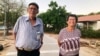 Yocheved Lifshitz, who was held as hostage by Palestinian Hamas militants, is seen with her husband Oded in this handout picture obtained by Reuters on Oct. 23, 2023, as Hamas announced she was going to be released. Daniel Lifshitz archive/Handout via Reuters. 