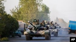 Азербайджанські танки поблизу спірного регіону Нагірного Карабаху