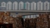 Tons of waste paper to be shipped to mainland China are piled up at a dock in Hong Kong, China, Sept. 15, 2017. 