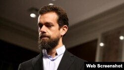 Jack Dorsey, CEO de Twitter. Las acciones de Twitter cayeron menos del 1% horas después del ataque.