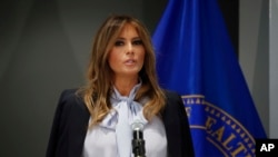 Mke wa rais wa Marekani, Melania Trump.