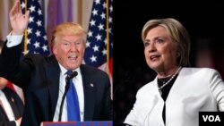 Дональд Трамп і Гілларі Клінтон