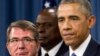 Le président américain Barack Obama, à droite.