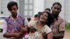 Mama mmoja ambaye jamaa wake walipototeza maisha yao kufuatia milipuko iliyotokea nchini Sri Lanka Jumapili Aprili 21, 2019.