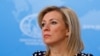 La porte-parole du ministère russe des Affaires étrangères, Maria Zakharova, assiste à la conférence de presse annuelle du ministre des Affaires étrangères à Moscou, Russie, le 18 janvier 2024. 