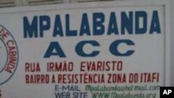 Foto de arquivo da sede da organização cívica Mpalabanda