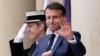 Президент Франції Еммануель Макрон, Єлисейський палац, 30 квітня 2024. Photo by Christophe Ena / POOL / AFP