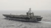 The aircraft carrier USS Theodore Roosevelt (CVN 71) transits the South China Sea in this U.S. Navy picture taken Oct. 29, 2015. U.S. Secretary of Defense Ash Carter will visit the Roosevelt as it transits the South China Sea on Thursday.