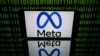 FILE - The logo of the company Meta is seen on a tablet on Jan. 12, 2023.